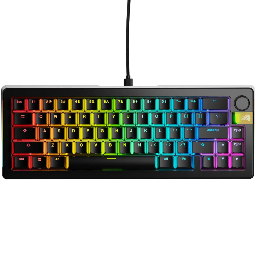 Glorious GMMK 3 65% Prebuilt Wired Keyboard Black ARABIC Glorious GMMK 3 65% Prebuilt Wired Keyboard Black ARABIC